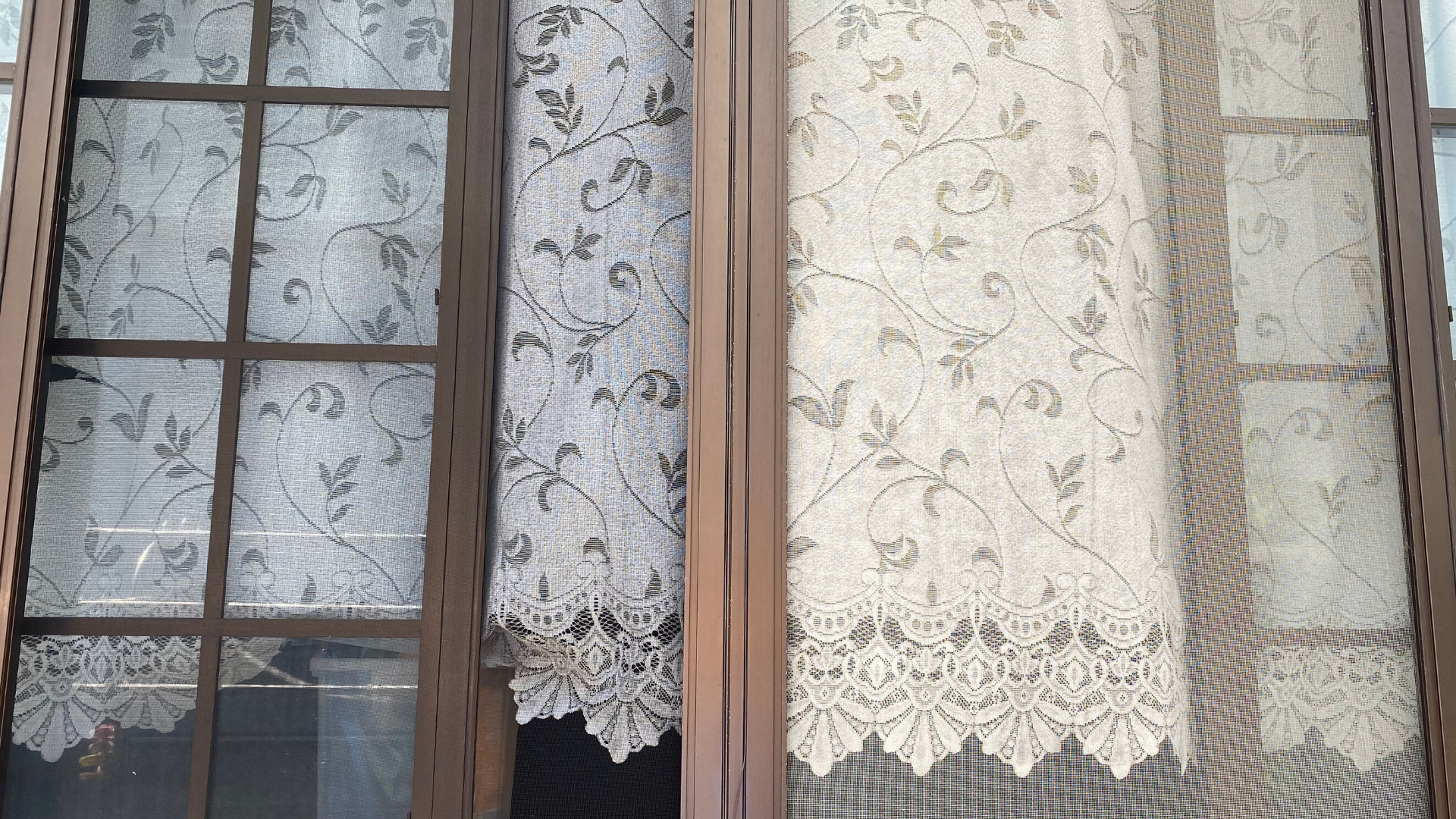 網戸完成（左交換）