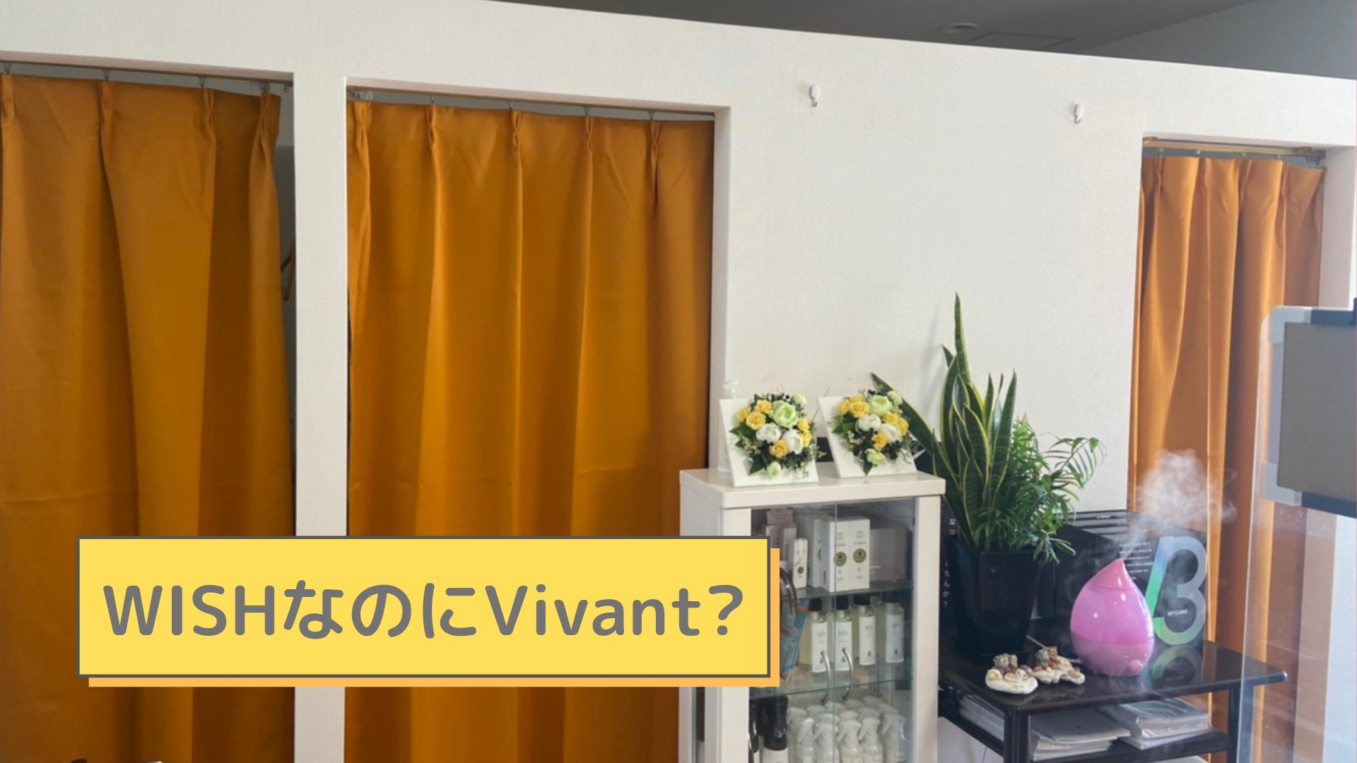 WISHなのに…Vivant?