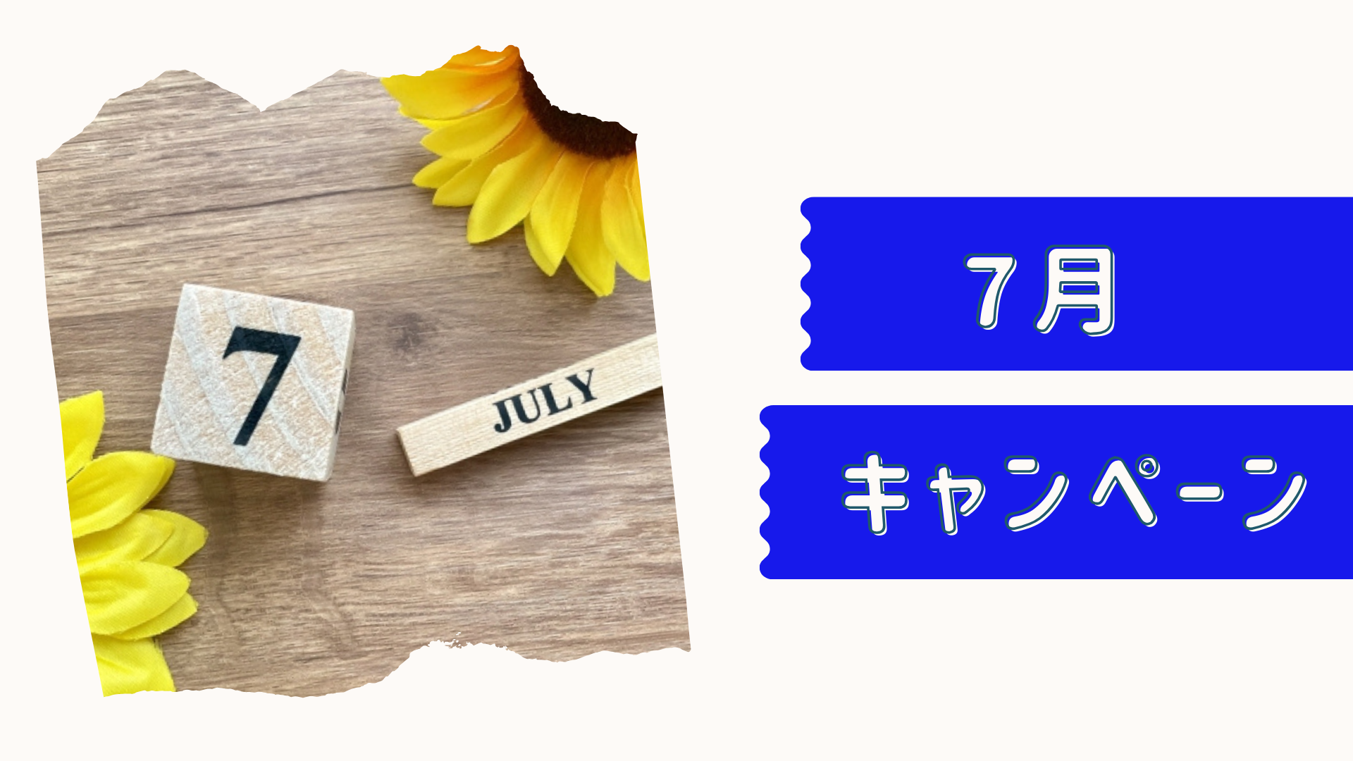 7月キャンペーン情報