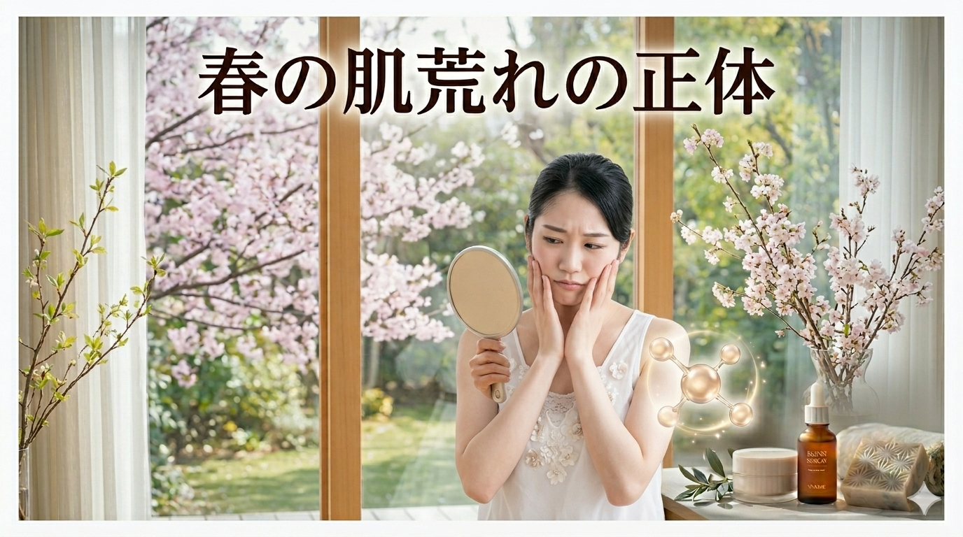 「どうして私だけ？」春の肌荒れの正体