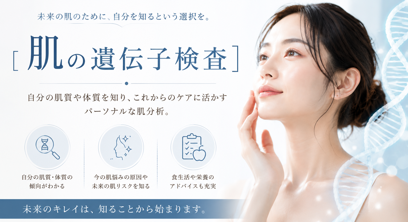 【肌の遺伝子検査】
